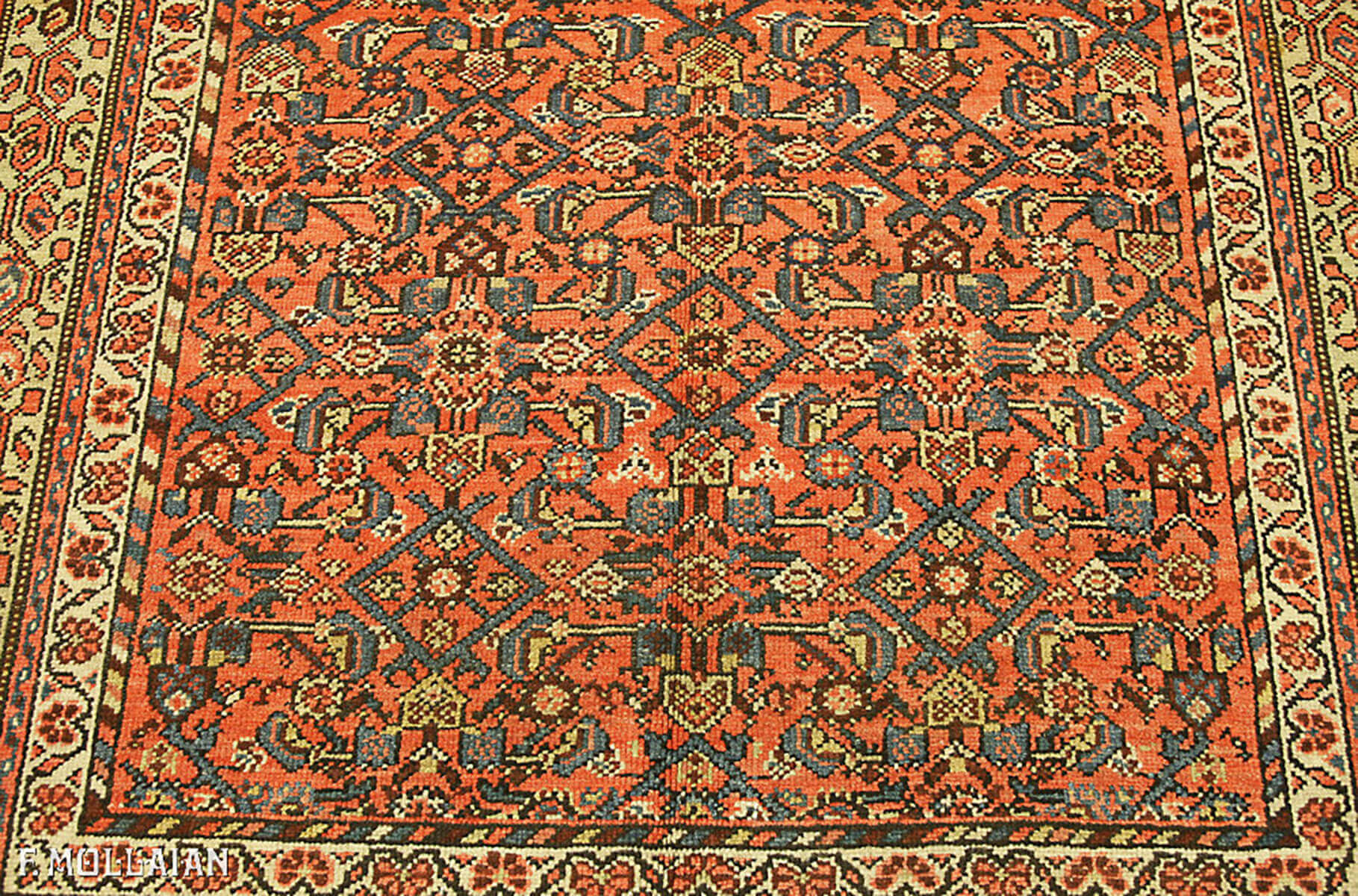 Antique Persian Malayer Gallery Size Carpet n°:91706545